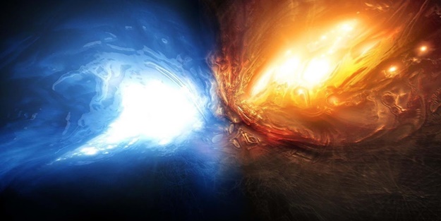 Çarpışan galaksiler tsunami oluşturdu!