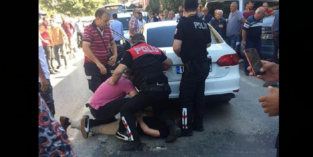 Çarptığı kadını dövüp kaçmıştı, operasyonla yakalandı