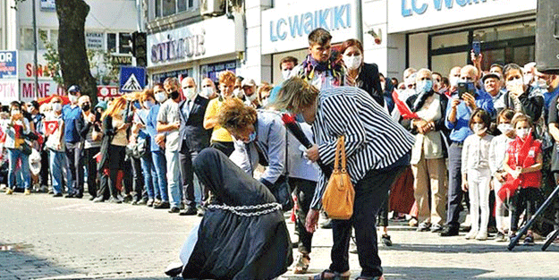 Çarşaflı provokasyona soruşturma