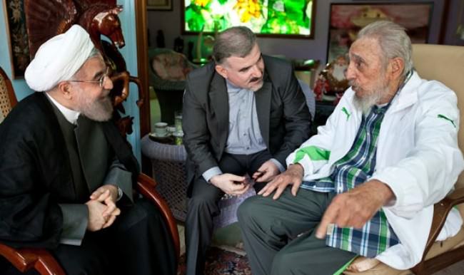 Castro ve Ruhani Havana'da buluştu