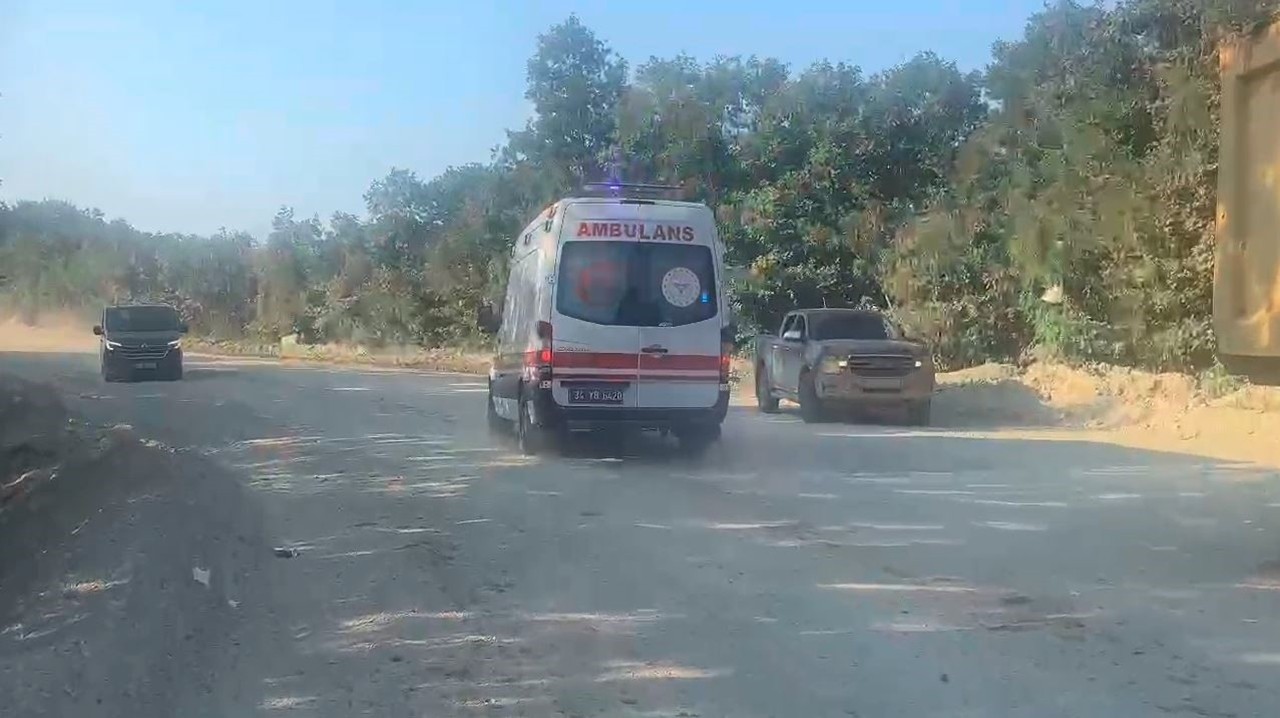 Çatalca’da kum ocağında göçük