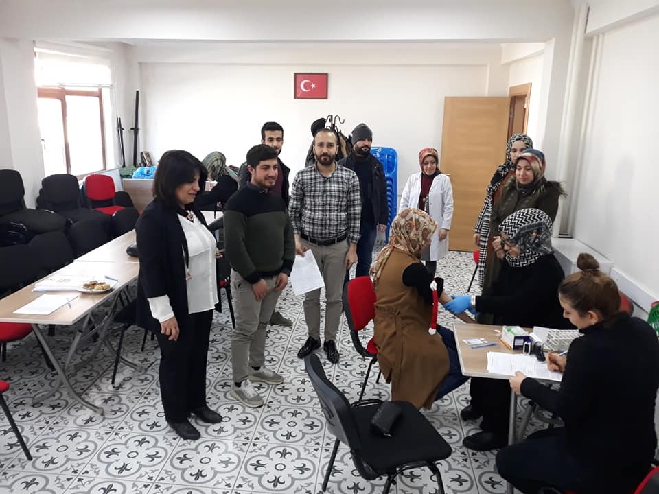 ÇATOM çalışanları toplu kök hücre bağışında bulundu 