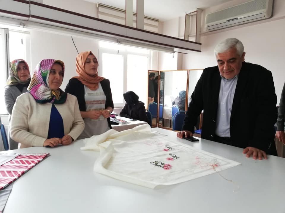 ÇATOM ve Gençlik ve Kültür evine ziyaret 