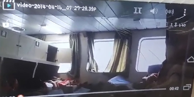 O gemideki can pazarı saniye saniye kaydedildi