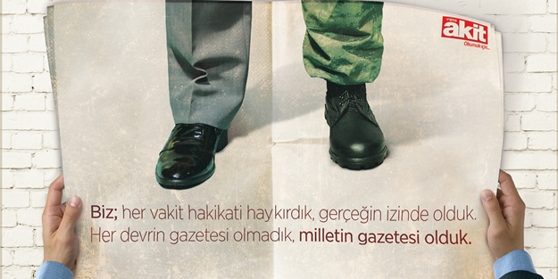 Yeni Akit’in reklamının göndergeleri