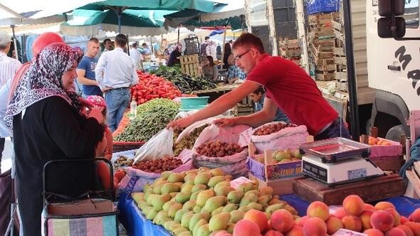 Çavdarhisar ilçe pazarında sadece sebze meyve satılacak 