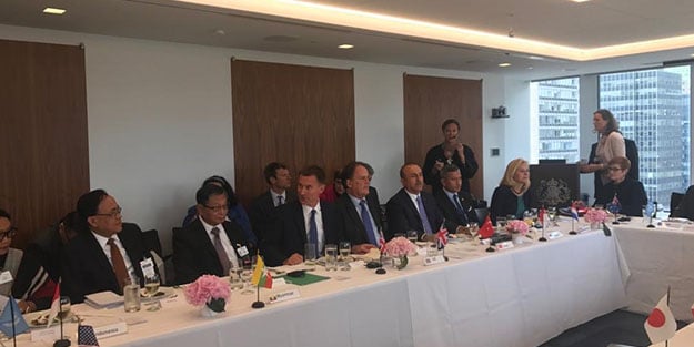 Çavuşoğlu'ndan kritik Arakan açıklaması!