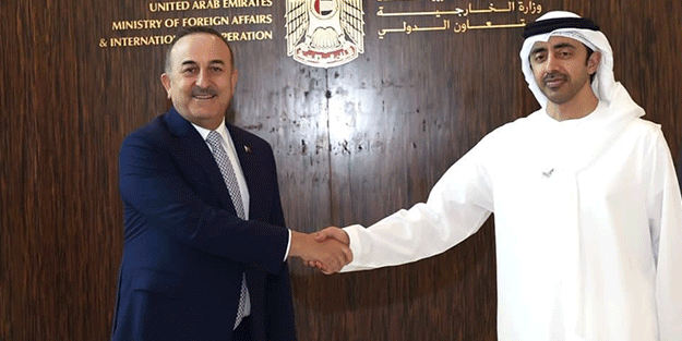 Çavuşoğlu, BAE'li mevkidaşı ile görüştü