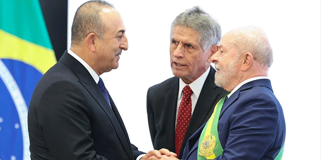 Çavuşoğlu, Brezilya’nın yeni Devlet Başkanı Lula'nın yemin törenine katıldı