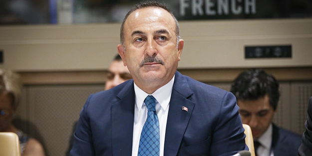 Çavuşoğlu hadsizlik yapan Rum Bakana ayarı verdi!