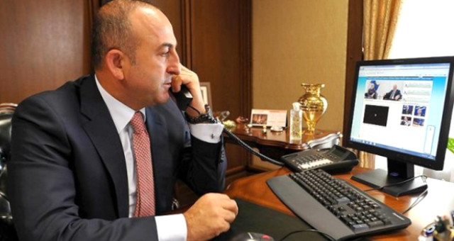 Çavuşoğlu İranlı mevkidaşı ile görüştü