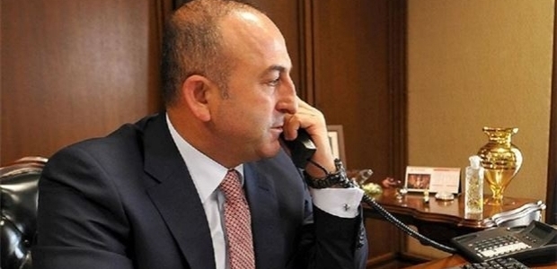 Çavuşoğlu mevkidaşı Kerry ile telefonda görüştü