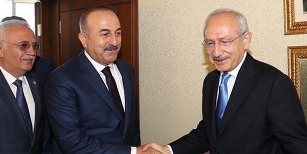 Çavuşoğlu Kılıçdaroğlu ile liderler turuna başladı