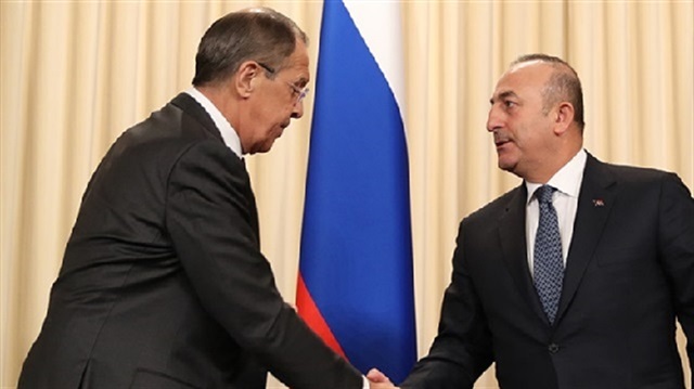 Çavuşoğlu Lavrov ile görüştü