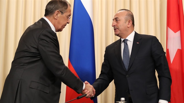 Çavuşoğlu Lavrov'la görüştü