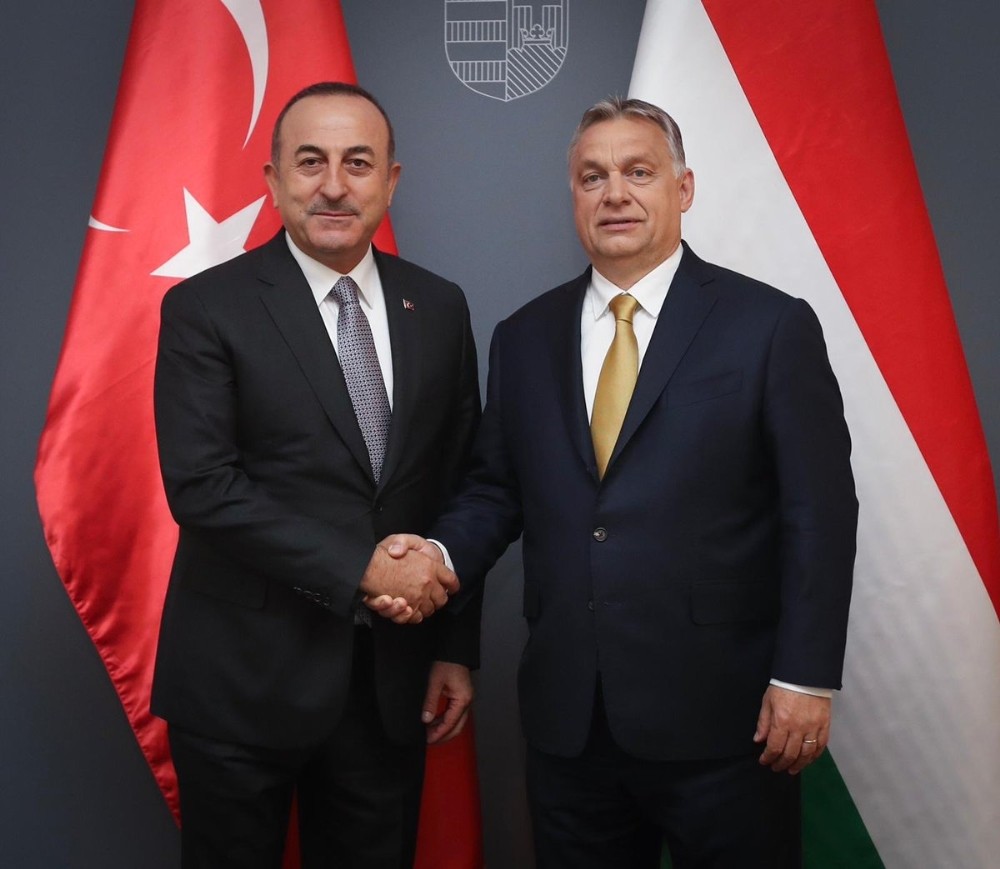 Çavuşoğlu, Macaristan Başbakanı Orban ile görüştü 
