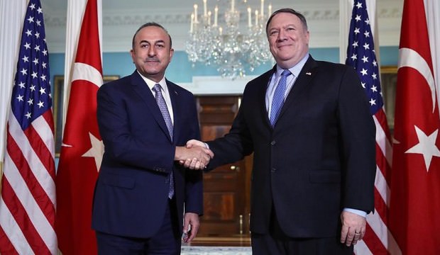 Çavuşoğlu Pompeo ile görüştü