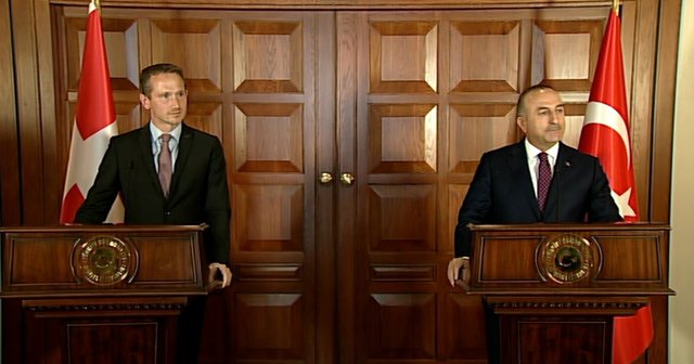Çavuşoğlu: Türkiye-Danimarka ilişkileri güçlendirilecek