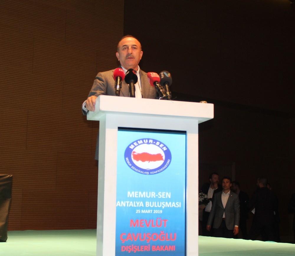 Çavuşoğlu’ndan ABD’ye tepki 