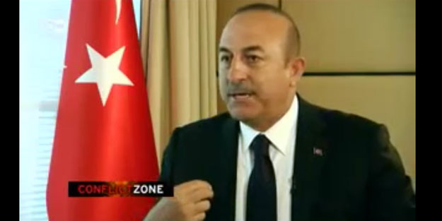Çavuşoğlu'ndan İngiliz gazeteciye ders! ''Röportaj böyle yapılmaz''