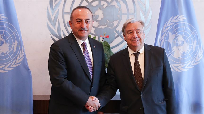 Çavuşoğlu'ndan New York'ta yoğun diplomasi görüşmeleri