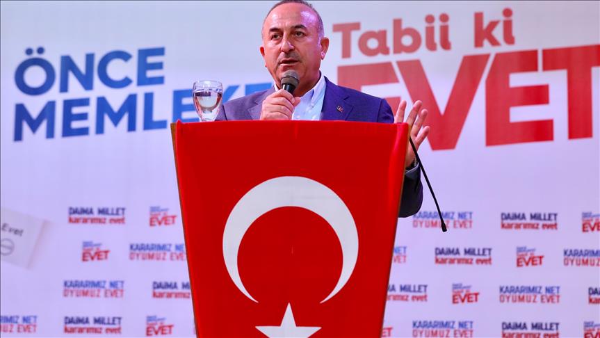 Çavuşoğlu’nun Hamburg’da konuşma yapacağı salon değiştirildi
