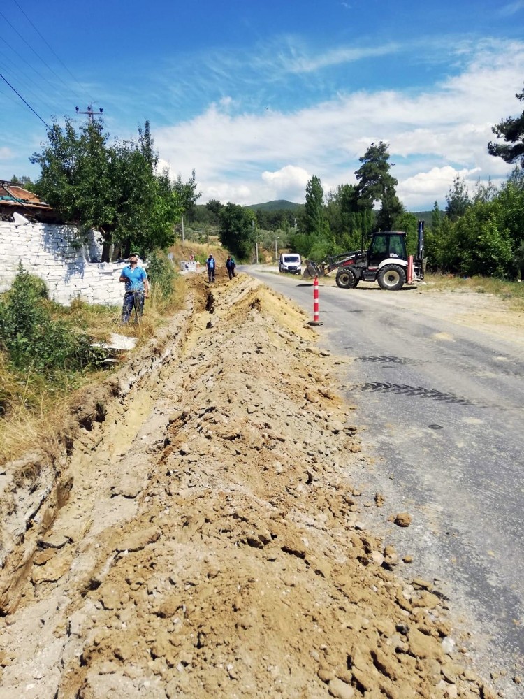 Çayboyu’nun içme suyu şebekesi yenileniyor 