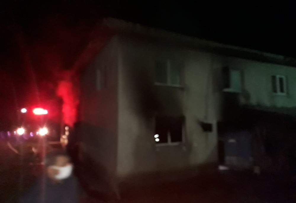 Çaycuma’da korkutan ev yangını 