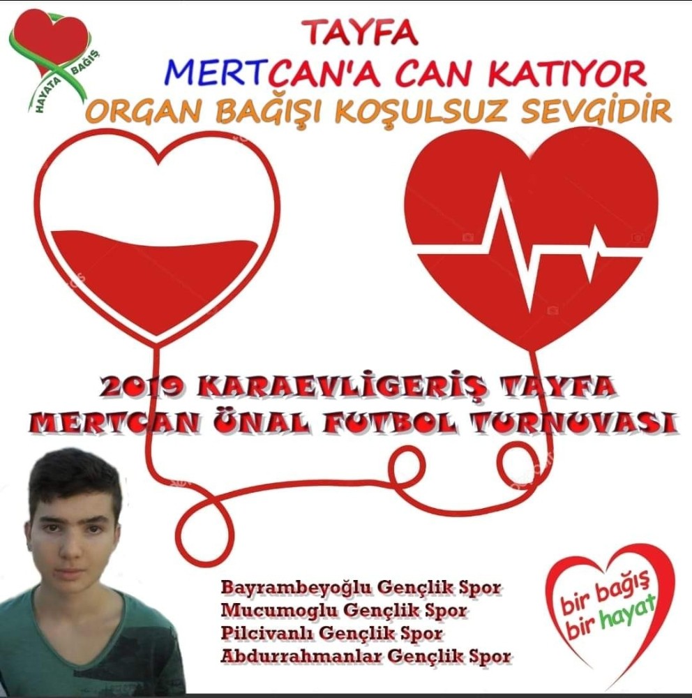 Çaycuma’da organ bağışına destek için futbol turnuvası düzenleniyor 