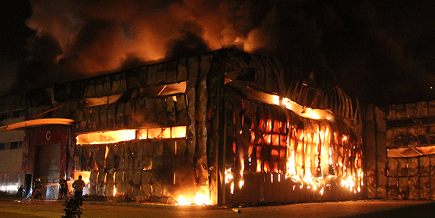 Cayır cayır yanmıştı! Kontrol altına alındı