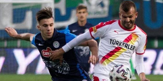 Rize'de 5 gollü süper maç! 90+4'te galibiyet golü geldi