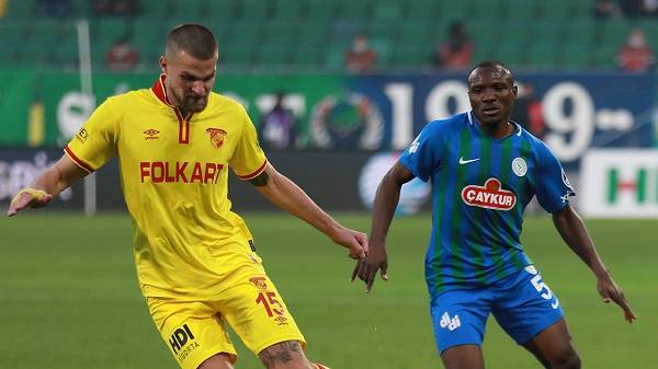 Çaykur Rizespor-Göztepe maç sonucu