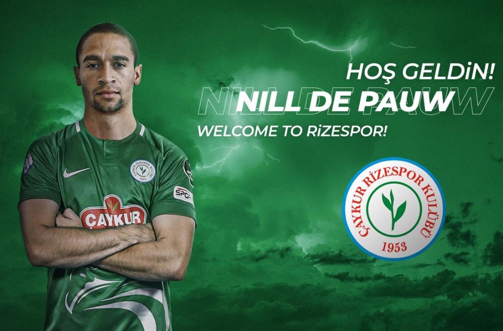 Çaykur Rizespor, Nill De Pauw’i renklerine bağladı 