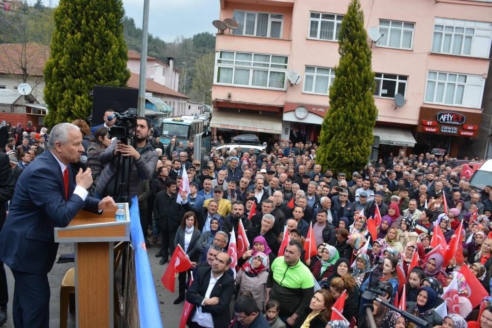 Çaylı’dan Yenice’de coşkulu miting 