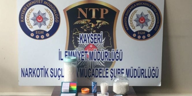 Kayseri’de uyuşturucu operasyonu: 5 gözaltı
