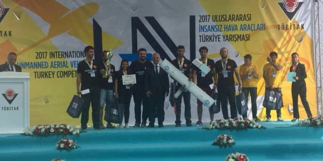 Anadolu Üniversitesine Uluslararası İnsansız Hava Araçları Yarışması’ndan iki ödül birden