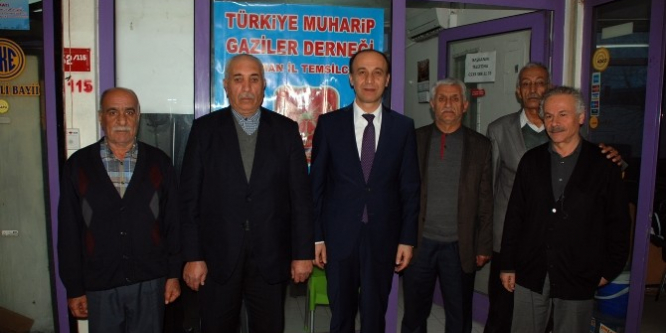 Vali Abdullah Erin’den STK’lara ziyaret