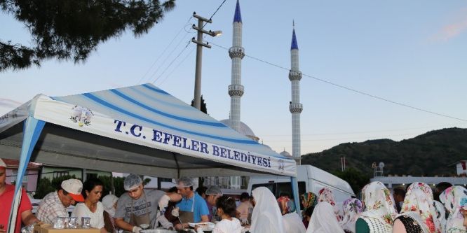 Efeler Belediyesi 15 bin kişiye iftar verecek