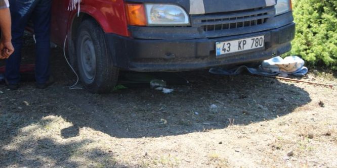 Minibüsün freni boşaldı: 1 ölü, 1 yaralı