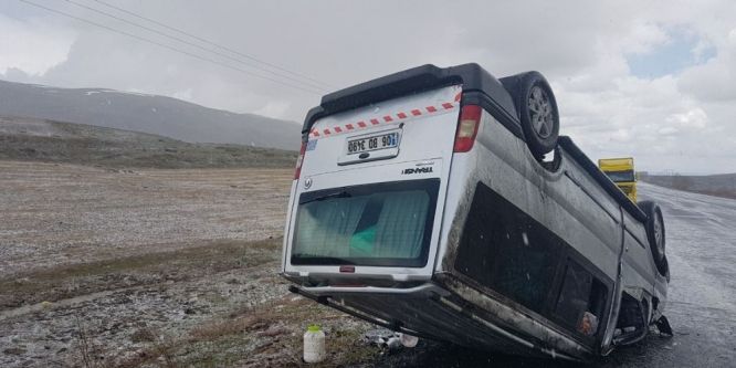 Eleşkirt’te trafik kazası: 7 yaralı