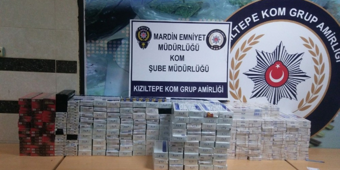 Mardin’de kaçakçılık operasyonu