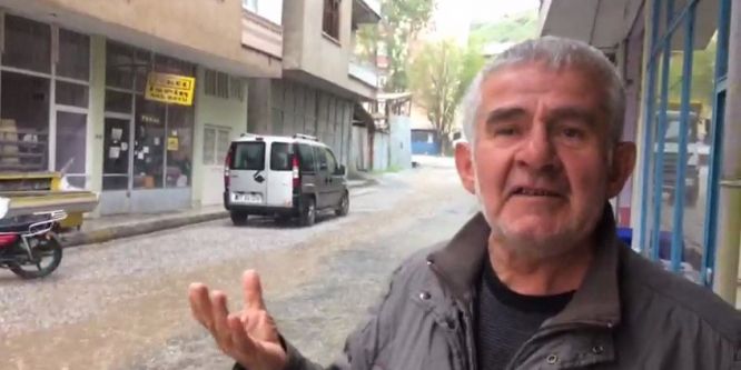 İspir’e ceviz gibi dolu yağdı