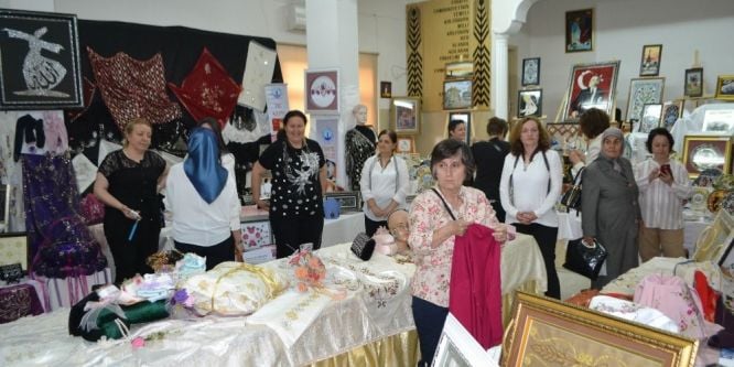 El emeği ürünler görücüye çıktı