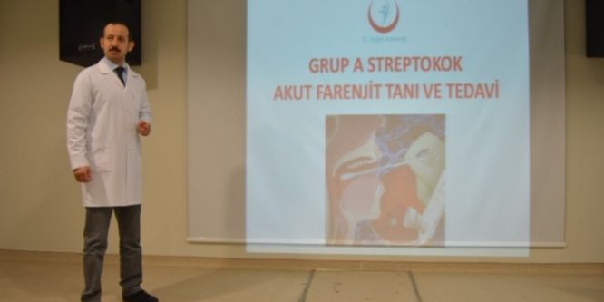 Iğdır’da ‘Grup A Streptokok Akut Farenjit Tanı ve Tedavi’ konulu seminer