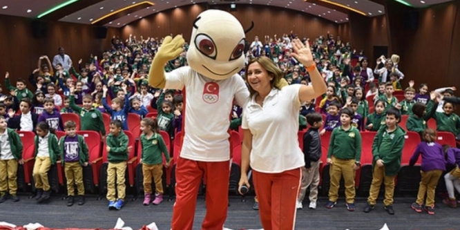 Olimpiyat Komitesi’nden öğrencilere seminer