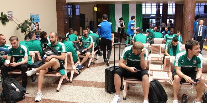 Bursaspor kafilesi Ordu’ya gitti