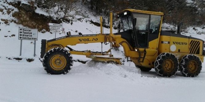 Sakarya’da 31 grup yolu ulaşıma açıldı