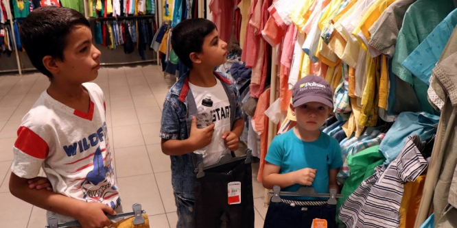 Suriyeli yetimlerin ‘Bayramlık’ heyecanı