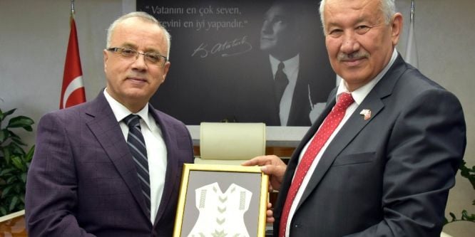Başkan Kayda Kıbrıslı Başkan Tülücü’yü ağırladı