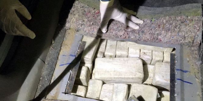 76 kilo eroin ele geçirildi